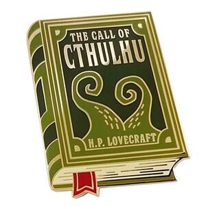 The Call of Cthulhu Book Lovecraft Enamel Pins 331